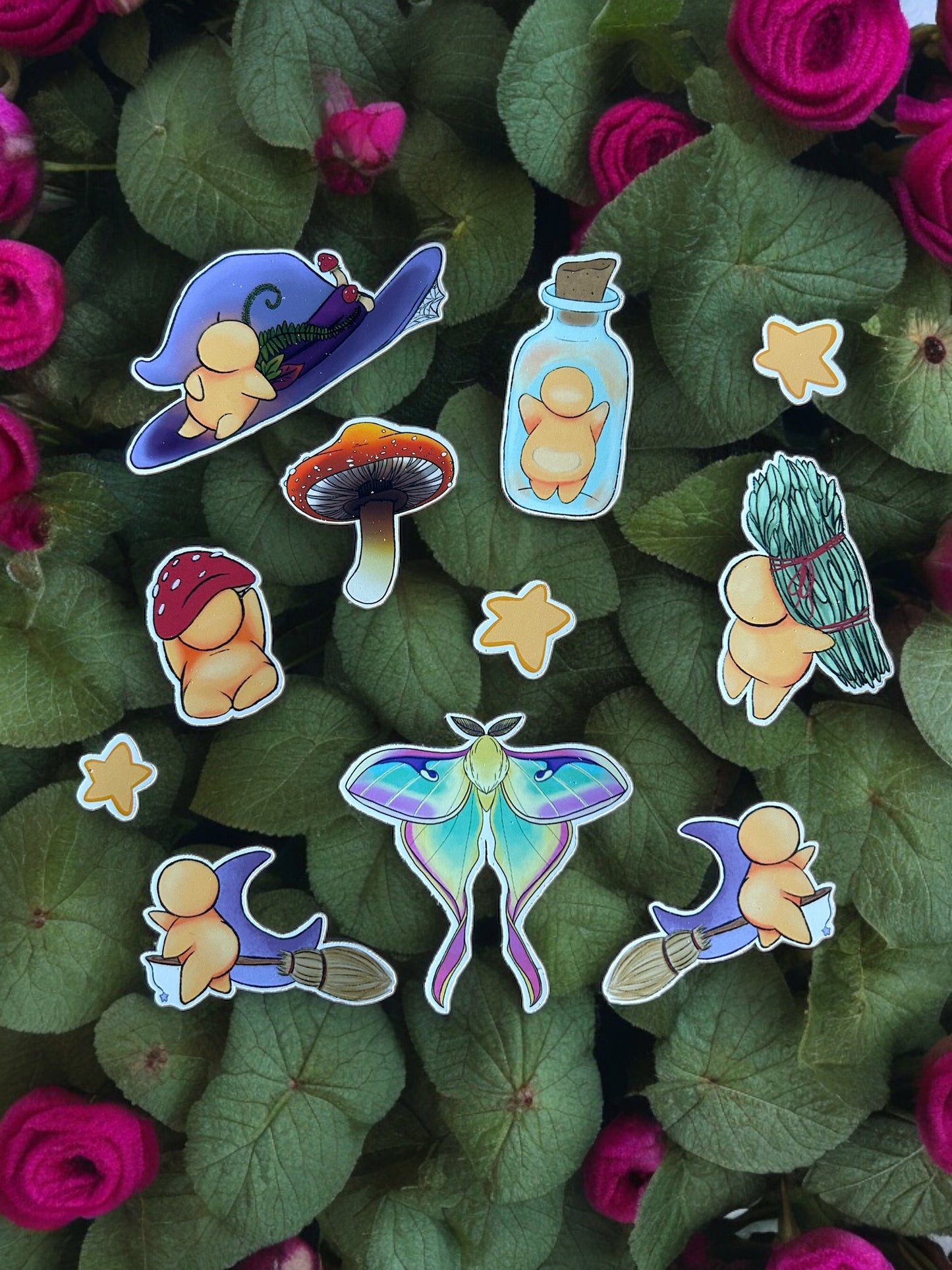 Witchy Star Sticker Pack