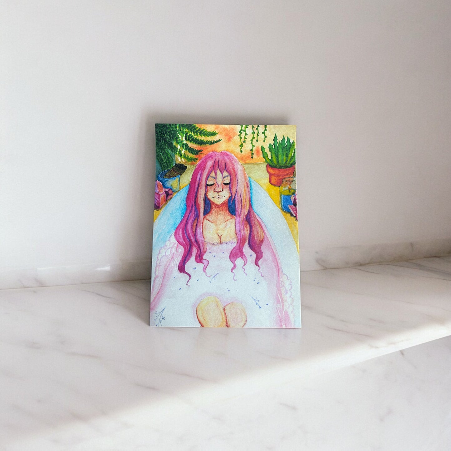 Bathwater 5x7 Art Print